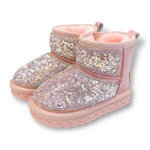 Mini Star Sequin Boots